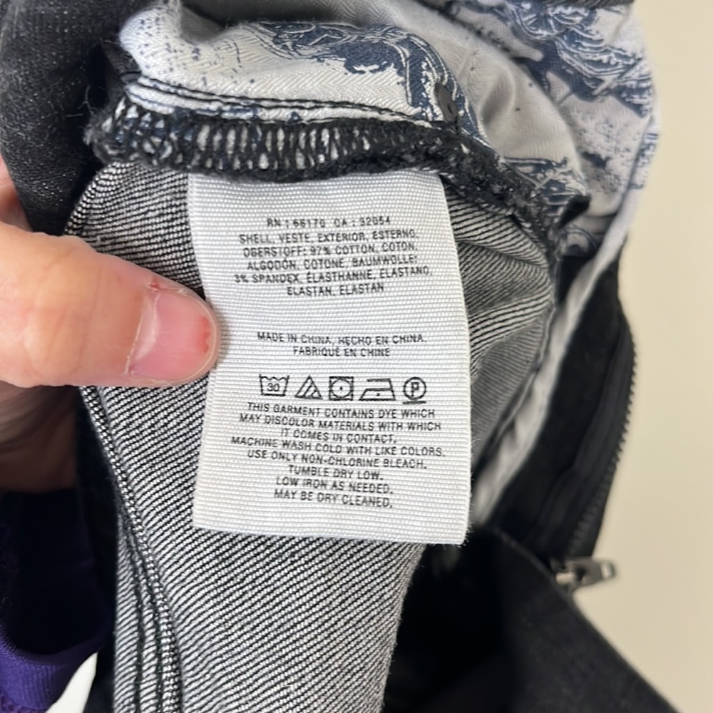 Anthropologie Pilcro and the Letterpress High-Rise Flare Black Denim Jeans 30 - Picture 11 of 11